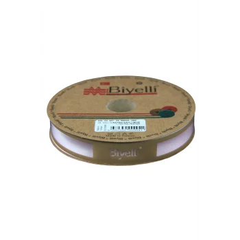 Biye Saten Katlı 095 Açık Pembe 2 cm 25 Metre %100 Polyester