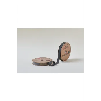 Biye Koton Katlı D54 Füme 2 cm 25 Metre %65 Koton %35 Polyester