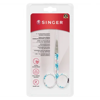 Kıvrık Uçlu Renkli Nakış Makası (4)