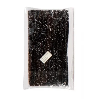 Silikon Yapışkanlı Taş Siyah 1 Metre 2 cm 1 Metre