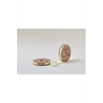 Biye Saten Katlı 006 Sarı 2 cm 25 Metre %100 Polyester