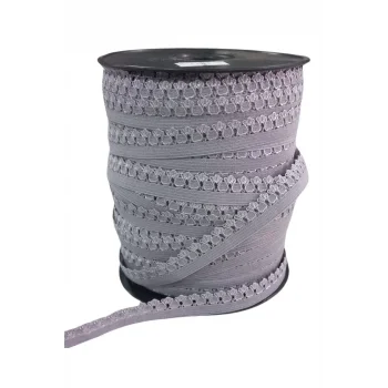 Çamaşır Askısı Şerit en 1 cm Füme 5 Metre