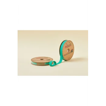 Biye Koton Katlı D46 Koyu Yeşil 2 cm 25 Metre %65 Koton %35 Polyester