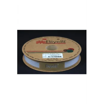 Biye Koton Katlı D29 Gri 2 cm 25 Metre %65 Koton %35 Polyester