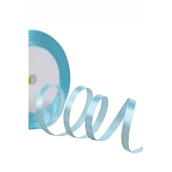 Saten Kurdele 3 cm 10 Metre Mint