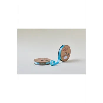 Biye Saten Katlı 029 Koyu Mint 2 cm 25 Metre %100 Polyester