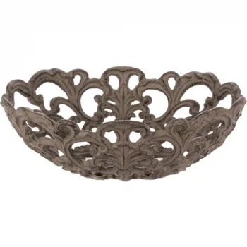 Acanthus Metal Decor Bowl