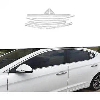Senin Oto Aksesuar Elantra 2021 Krom Cam Çıtası