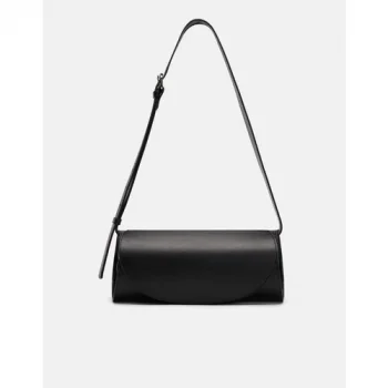 Vargas Silindir Baget Formlu Basic Kadın Çanta - Siyah