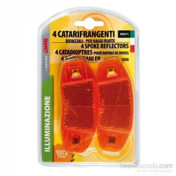 Lampa Sarı Bisiklet Jant Reflektörü 4 Ad. 93511