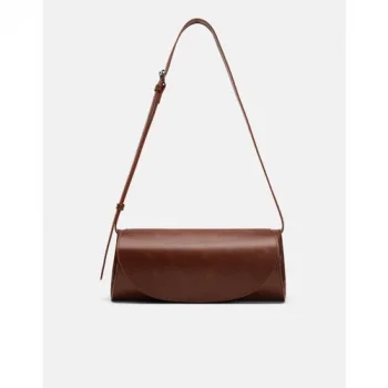 Vargas Silindir Baget Formlu Basic Kadın Çanta - Taba