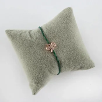 Rennway Melek Figürlü Zirkon Taşlı Ip Bileklik Kategori: Bijuteri Bileklik