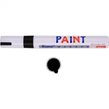 Sipa Siyah Rötüş Ve Derz Boyama Kalemi 010176