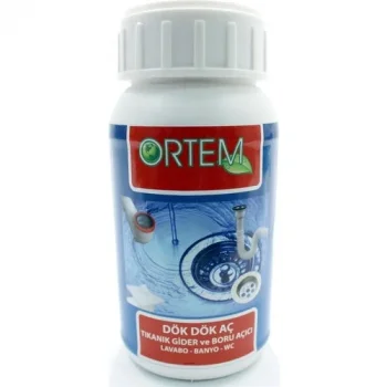 Ortem Çok Güçlü Tıkanık Gider Açıcı 090477