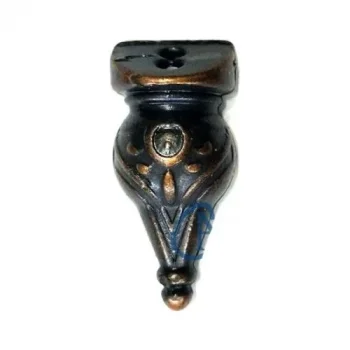 Minare Sandık Ayağı, Kutu Ayak 3 cm - Eskitme, 100 Adet