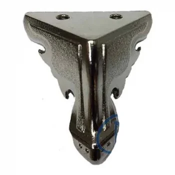 Kelebek Ahşap, Mdf, Sunta Sandık Ayağı, Kutu Ayak 2,5 cm - Nikel