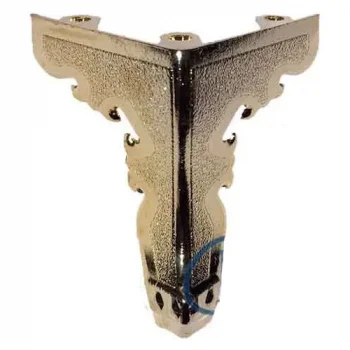 Kelebek Ahşap, Sunta Sandık Ayağı, Kutu Ayak 5,5 cm - Sarı