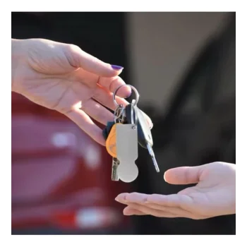 Pratik Alışveriş Arabası Anahtarlığı