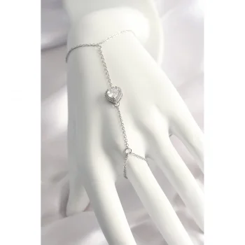 Skygo 316L Çelik Gümüş Renk Kalp Model Şahmeran - TJ-SN550