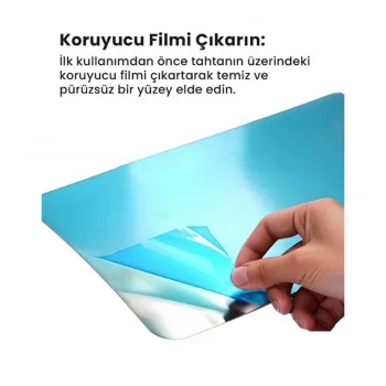 2li Paslanmaz Çelik Kesim Panosu Seti