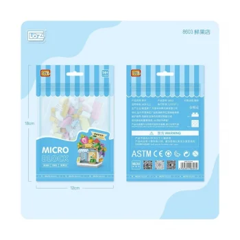 BFS  LZ8603 LOZ Blok Oyuncak Mini Poşet -Vagonlife