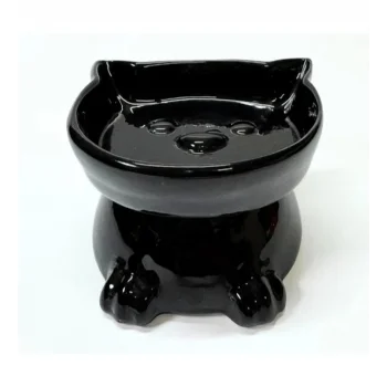 Ayaklı Kulaklı Seramik Mama Kabı