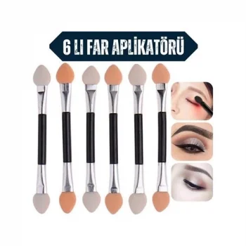 Far Aplikatör Göz Makyaj Çubukları 6 ADET