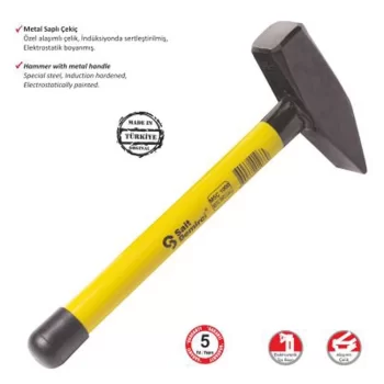 Metal Saplı Çekiç 1500 Gr