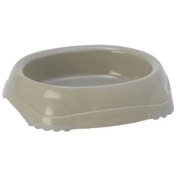 Moderna Smart Plastik Kedi ve Köpek Mama ve Su Kabı Gri 210 Ml