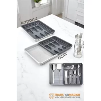 Uzayabilen Ayarlı Çekmece Içi Kaşıklık FlexForm