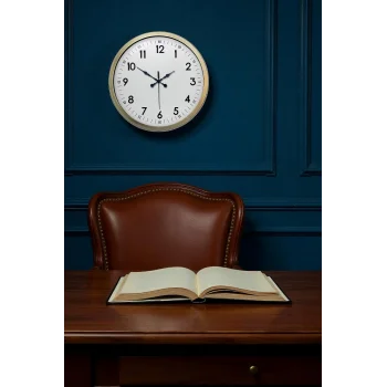 Zentime 40 Cm Eskitme Vintage Duvar Saati