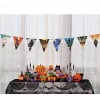 Cadılar Bayramı Halloween Flama Bayrak Banner Süs 8 li