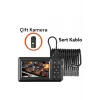 Vtn-009 Ekranlı Çift Kameralı 20 Metre Sert Kablo Yılan Endoskop Kamera 8 Mm 4.3 Inc