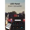 RP1259 LED Matrix Panel 16X96CM Telefon Kontrollü Kayar LED Animasyon Aydınlatma