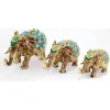 Swaroski Taşlı 3lü Fil Figürü ALK1892