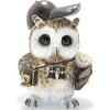 Steampunk Polyester Baykuş Figürü ALK2466