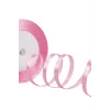 Saten Kurdele 3 cm 10 Metre Toz Pembe