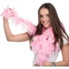 Pembe Renk Kabarık Kalın Otriş Boa Tüy 6 cm Genişlik 180-200 cm Uzunluk