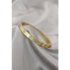 Colezium CLZ943  Çelik Gold Renk Cartier Bileklik