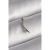 316L Çelik Gümüş Renk Çivi Model Piercing - TJ-PR1364