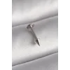 316L Çelik Gümüş Renk Çivi Model Piercing - TJ-PR1373