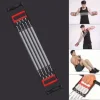 BUFFER® Göğüs Genişletme ve Kuvvet Egzersiz Aleti – 5 Yaylı 5 Kademeli Ayarlanabilir Fitness ve Kuvvet Antrenmanı Ekipmanı