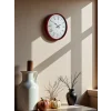 Zentime 36 Cm Kırmızı Dekoratif Duvar Saati