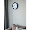 Zentime 36 Cm Lacivert Dekoratif Duvar Saati