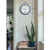 Zentime 36 Cm Lacivert Dekoratif Duvar Saati