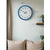 Zentime 36 Cm Mavi Dekoratif Duvar Saati