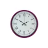 Zentime 36 Cm Pembe Dekoratif Duvar Saati