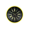 Zentime 36 Cm Sarı Dekoratif Duvar Saati