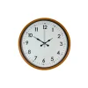 Zentime 36 Cm Turuncu Dekoratif Duvar Saati