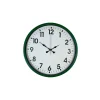 Zentime 36 Cm Yeşil Dekoratif Duvar Saati